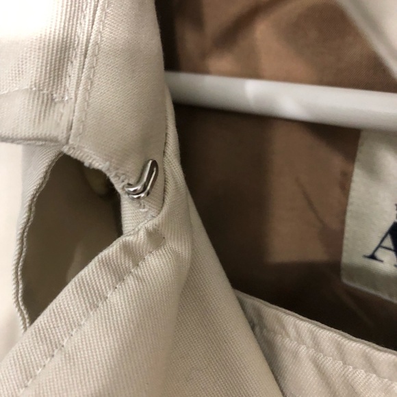 Iconic Aquascutum of London men vintage trenchcoat made in England - Picture 3 of 9